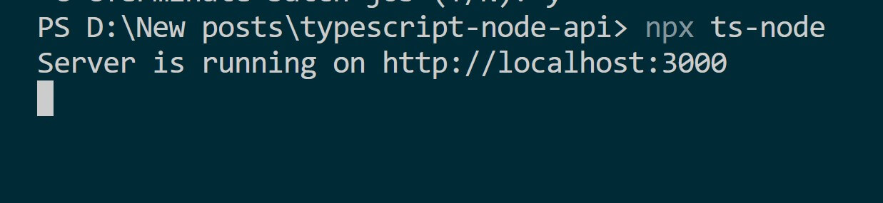 Setup and Build a Vanilla TypeScript API with Node.js