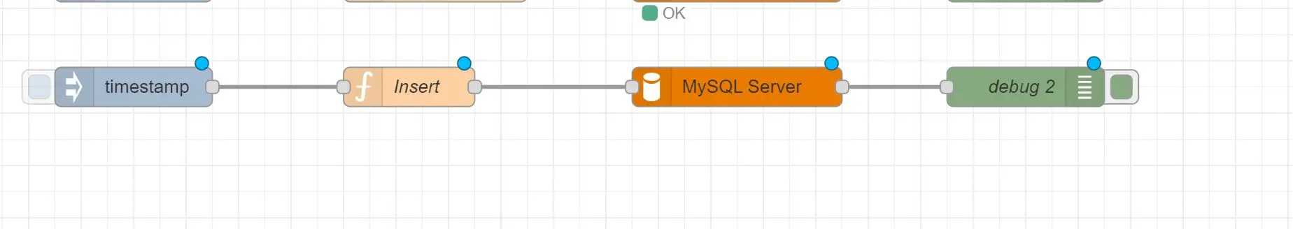 How to Insert and Save data to MySQL using Node-Red and SQL Query