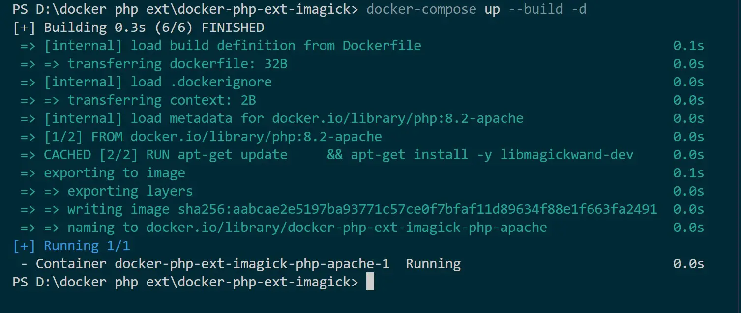 Mastering docker php ext install and enable Imagick Commands