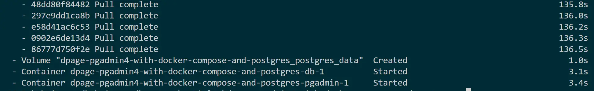 Docker - Connect Postgres dpage pgAdmin4 With Docker Compose
