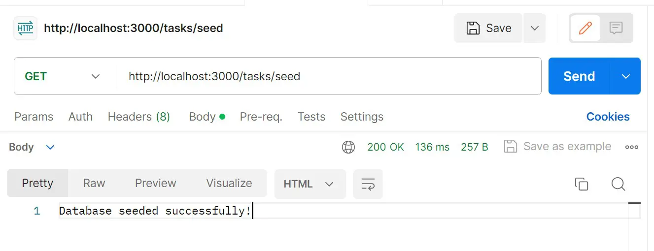 How to Seed Database with TypeORM, Nest.js and PostgreSQL