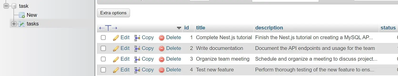 Create Nest.js MySQL CRUD API Without ORM