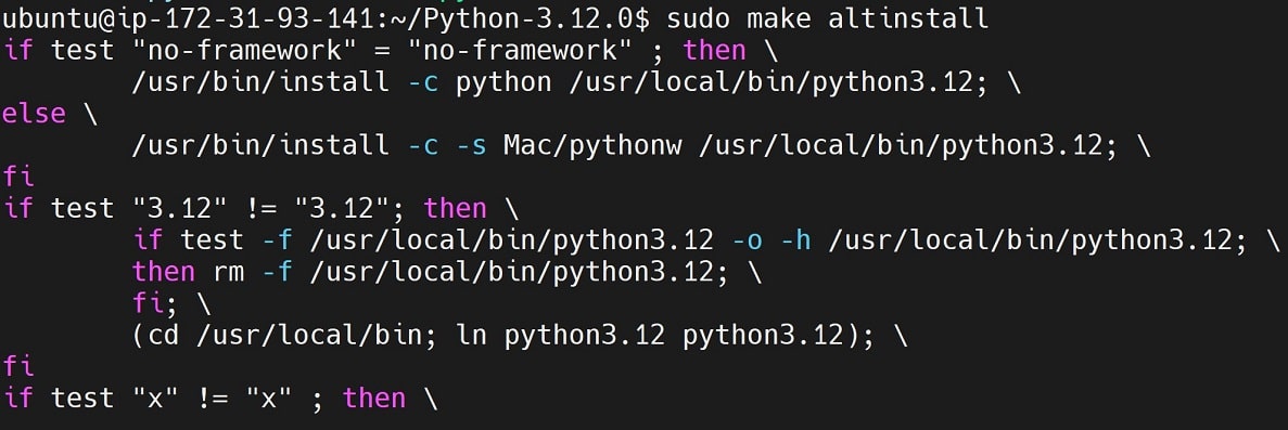 Install|Build Python from Source on Linux Ubuntu