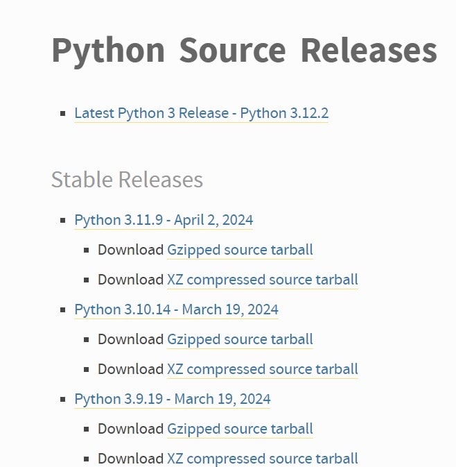 Install|Build Python from Source on Linux Ubuntu