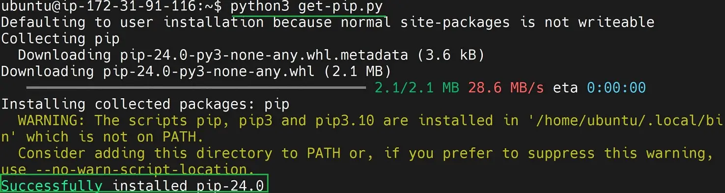 Installing Python pip 2 on Ubuntu 22.04|20.04