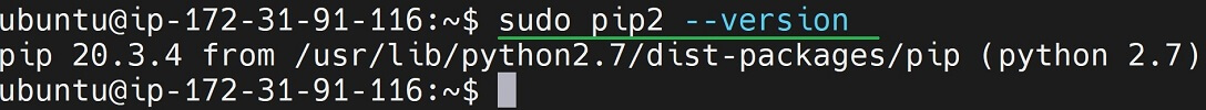 Installing Python pip 2 on Ubuntu 22.04|20.04