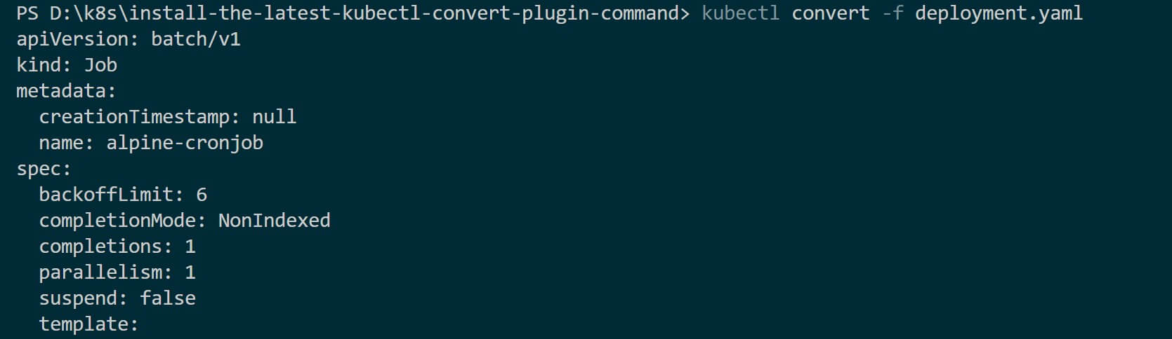 Install and Use the Latest Kubectl Convert Plugin