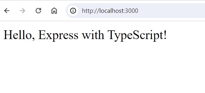 How to install ts node and run NodeJS ts files with express server