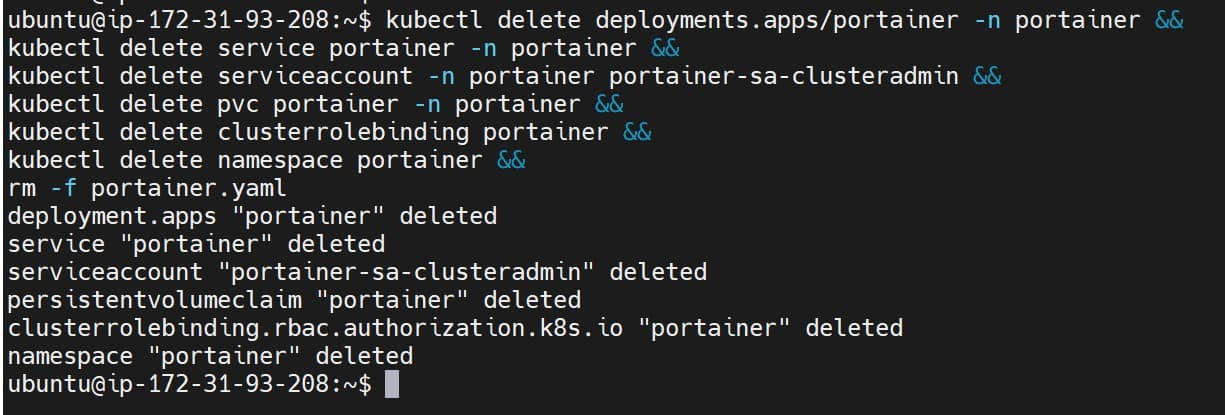 Setup K3s Kubernetes with Portainer Without Docker