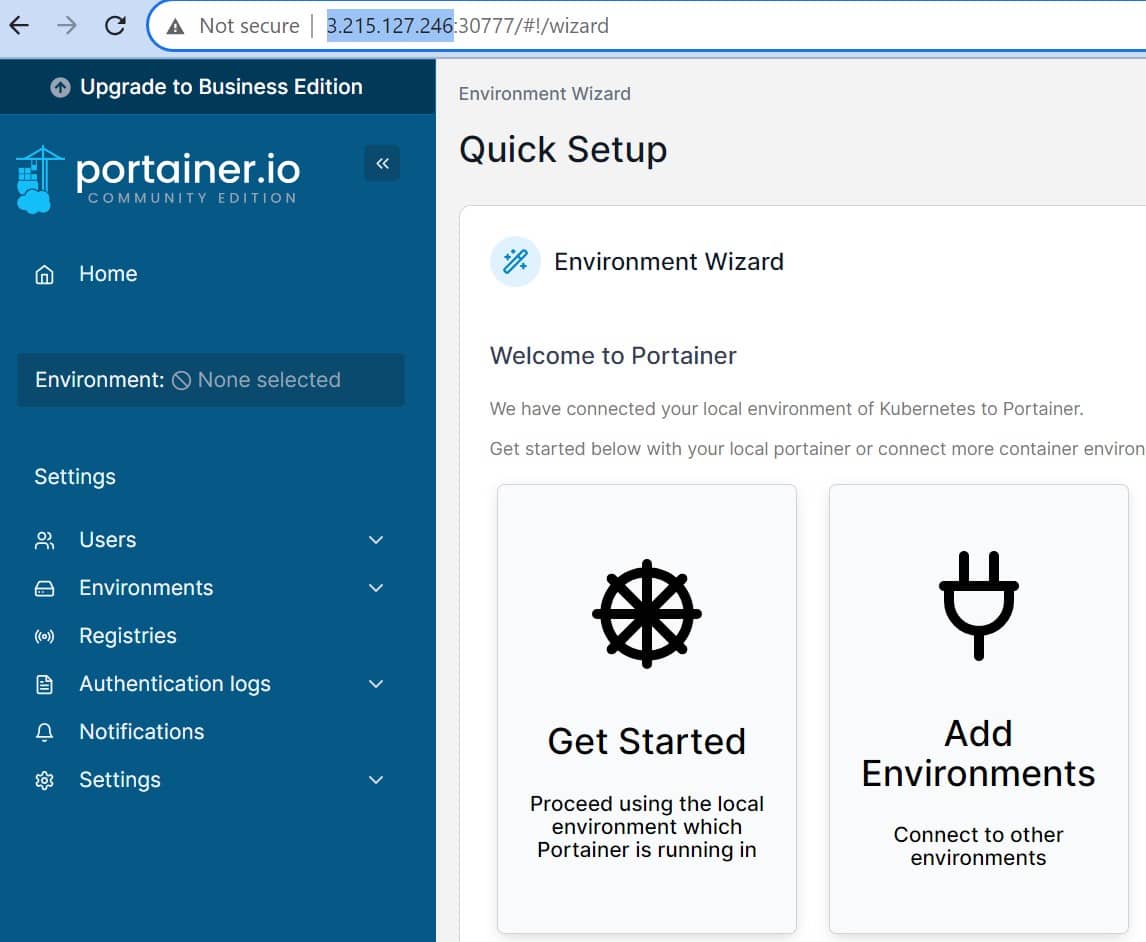 Setup K3s Kubernetes with Portainer Without Docker