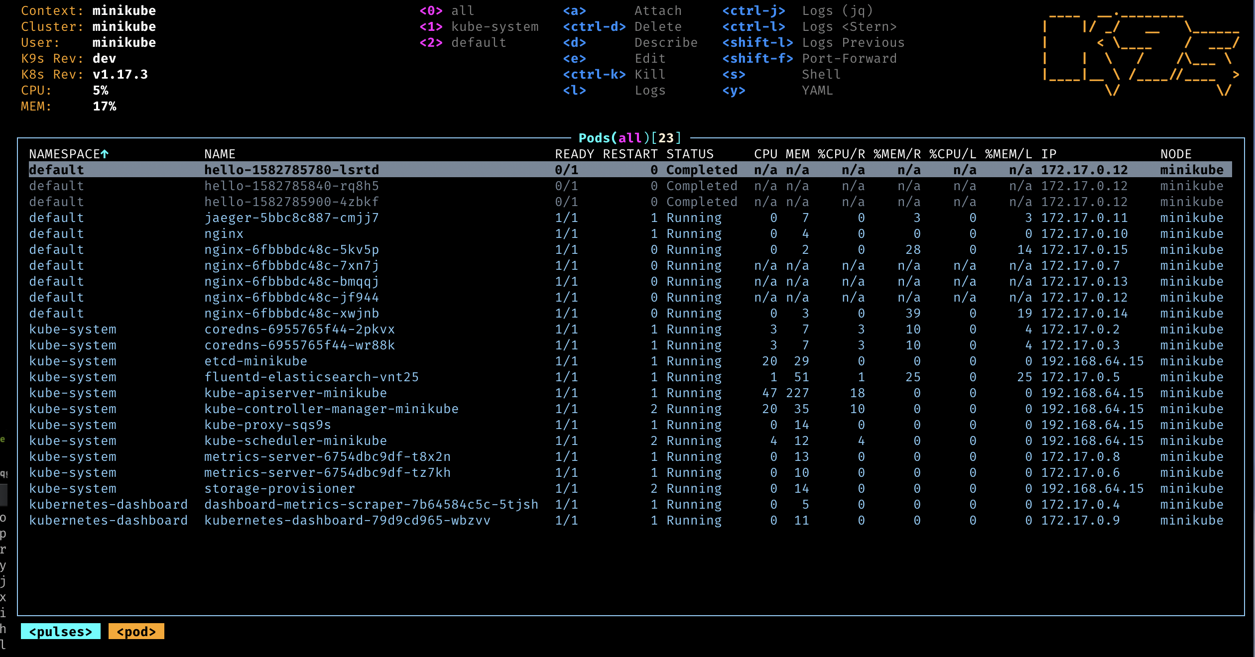 K9s for K3s Kubernetes Cluster