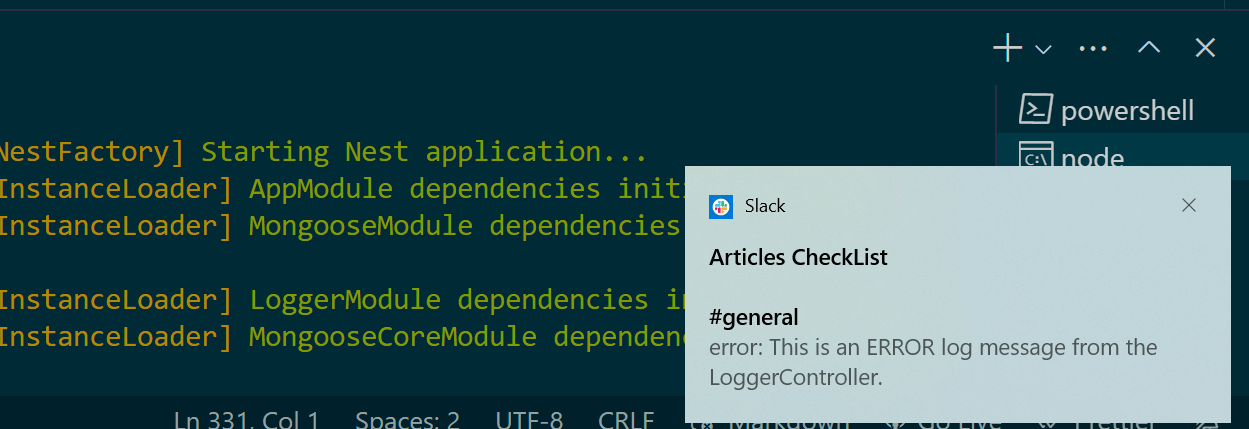 Centralized Error Handling in NestJS