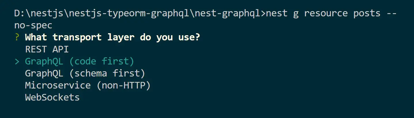 NestJS GraphQL API with TypeORM, Apollo Server and Postgres