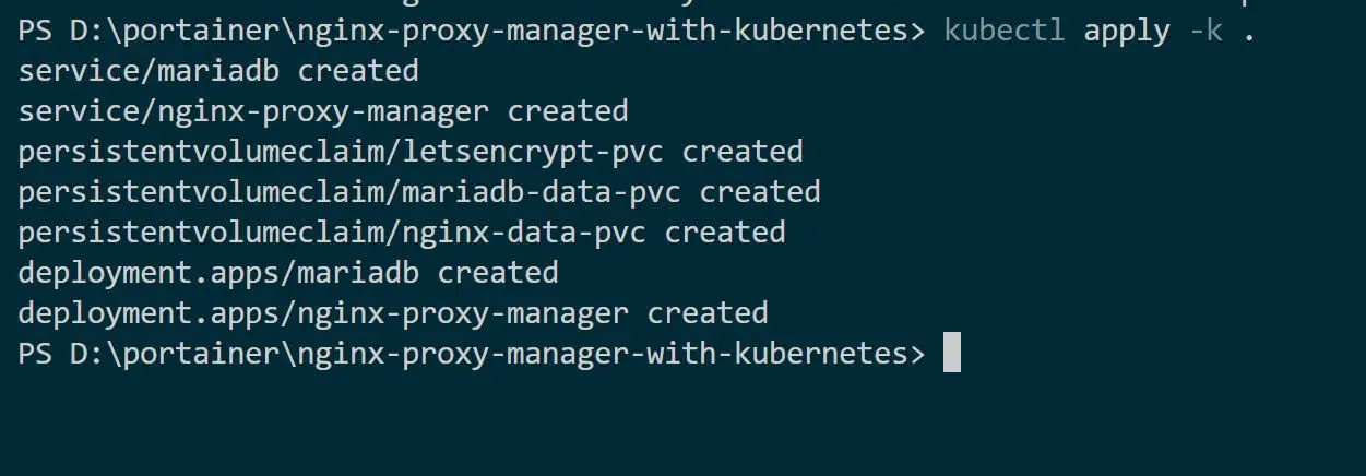 Running Nginx Proxy Manager with Kubernetes