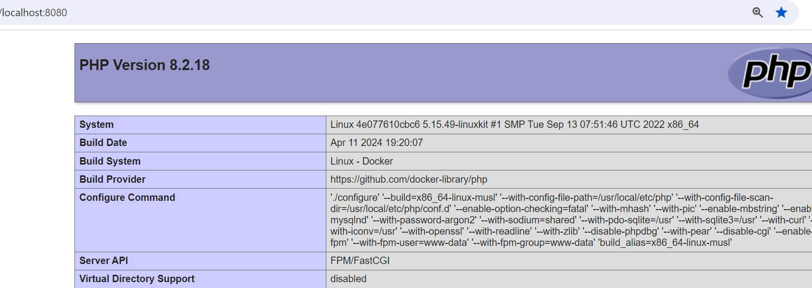 Effortlessly Run PHP 8.1|8.2 FMP with Alpine and Docker