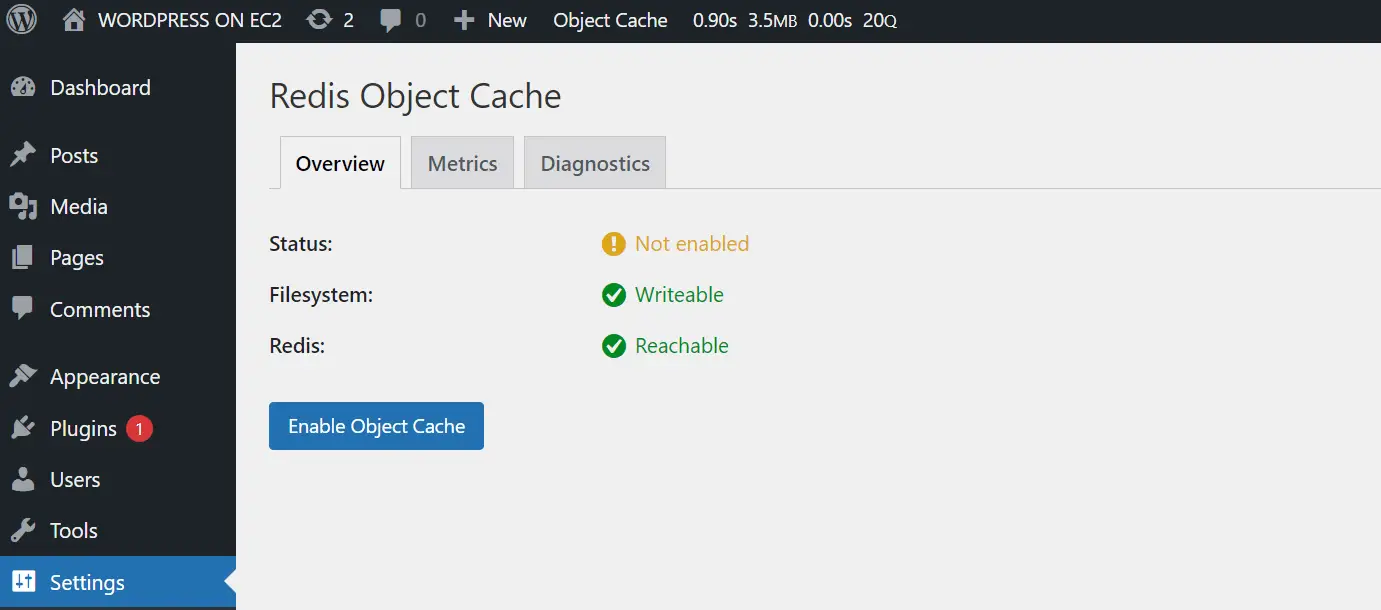 Boost WP Speed with Redis Object Cache Plugin for WordPress